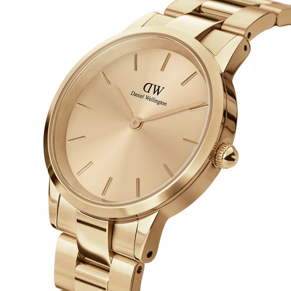 Daniel Wellington Iconic Link Unitone orologio donna gold 28mm DW00100403