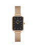 Daniel Wellington Quadro Pressed Melrose orologio donna gold/nero 20x26 DW00100432