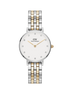Orologio Daniel Wellington da Donna - Petite Lumine 5-Link Two-Tone Bicolore Silver e Gold 28mm Bianco.DW00100616