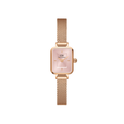 Orologio Daniel Wellington DW00100650 da Donna - Quadro Mini Melrose Rose Gold 15,4x18,2mm Rosa