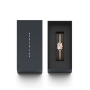 Orologio Daniel Wellington DW00100650 da Donna - Quadro Mini Melrose Rose Gold 15,4x18,2mm Rosa