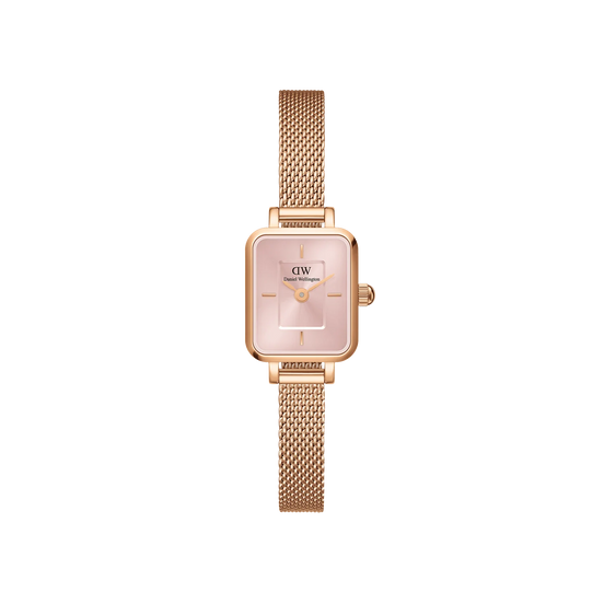 Orologio Daniel Wellington DW00100650 da Donna - Quadro Mini Melrose Rose Gold 15,4x18,2mm Rosa