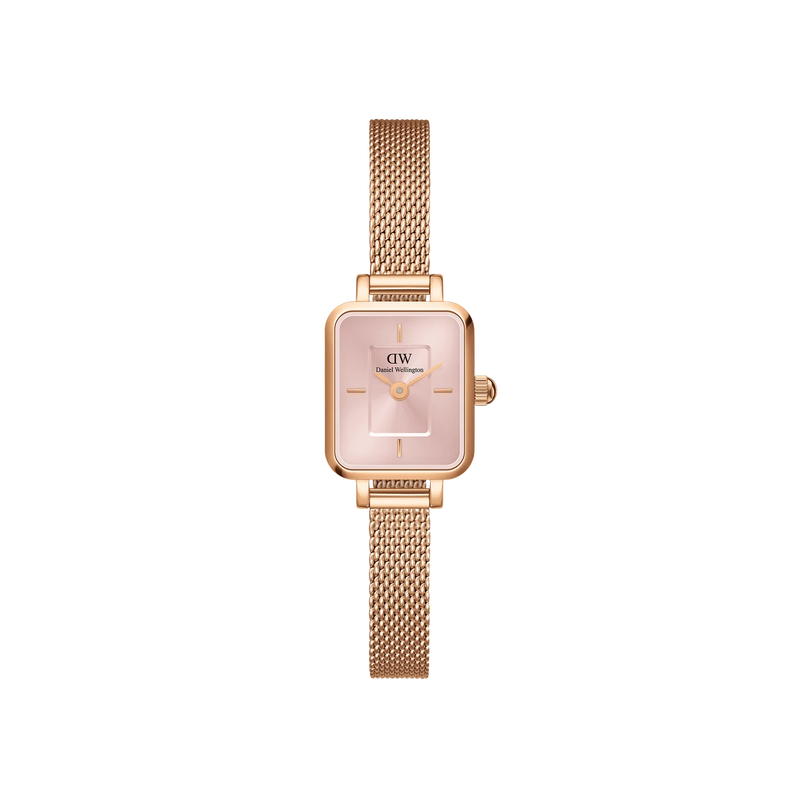 Orologio Daniel Wellington DW00100650 da Donna - Quadro Mini Melrose Rose Gold 15,4x18,2mm Rosa