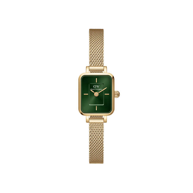 Orologio DANIEL WELLINGTON Quadro Mini Evergold Emerald DW00100653