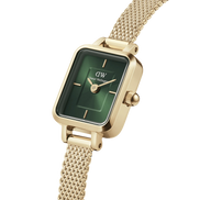 Orologio DANIEL WELLINGTON Quadro Mini Evergold Emerald DW00100653