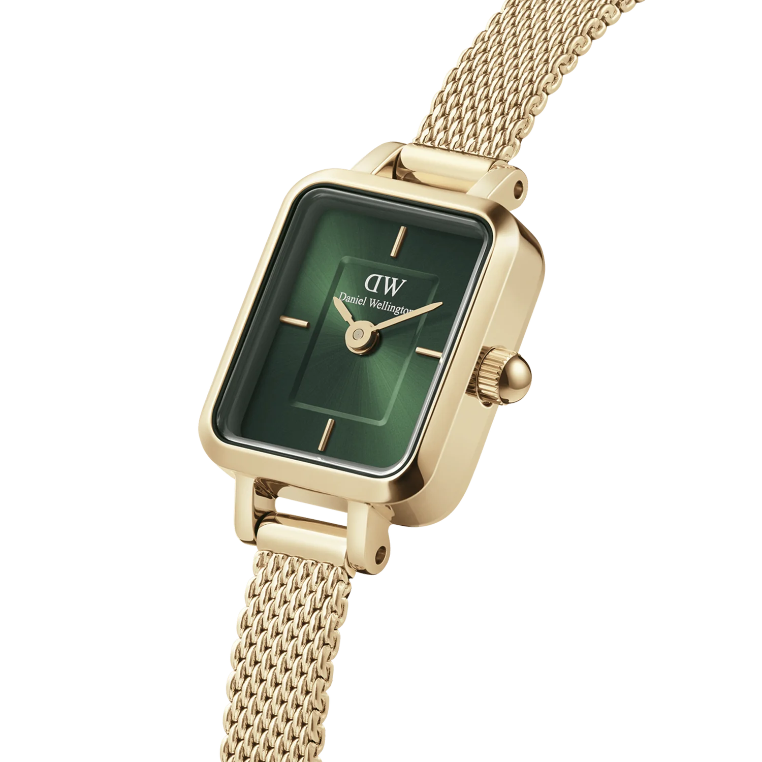 Orologio DANIEL WELLINGTON Quadro Mini Evergold Emerald DW00100653