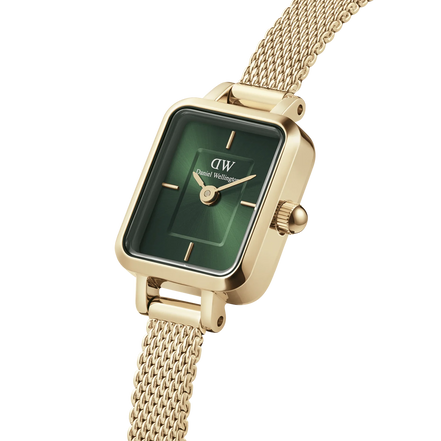 Orologio DANIEL WELLINGTON Quadro Mini Evergold Emerald DW00100653