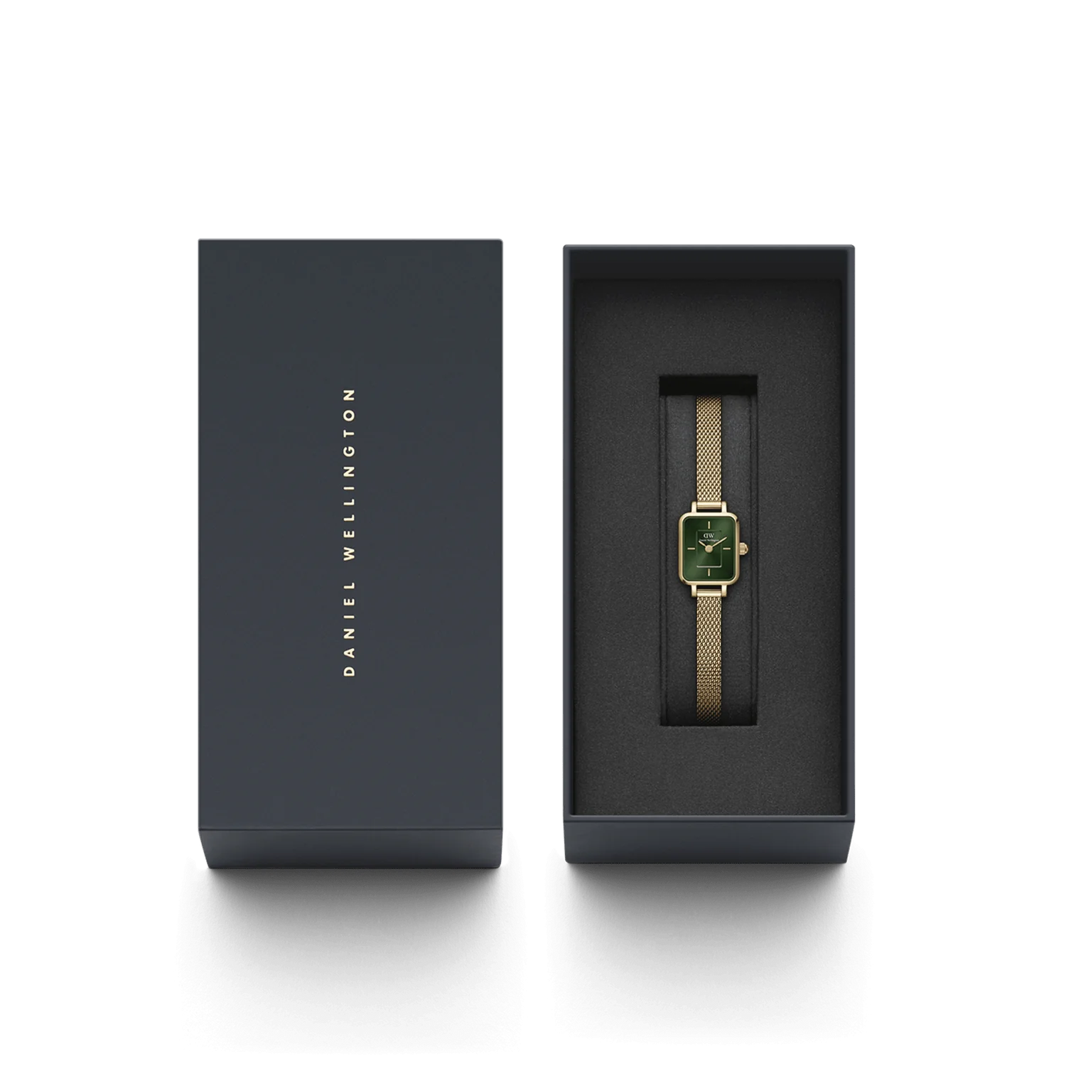 Orologio DANIEL WELLINGTON Quadro Mini Evergold Emerald DW00100653