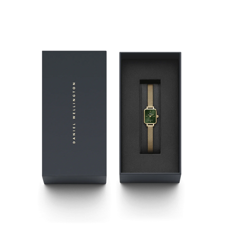 Orologio DANIEL WELLINGTON Quadro Mini Evergold Emerald DW00100653