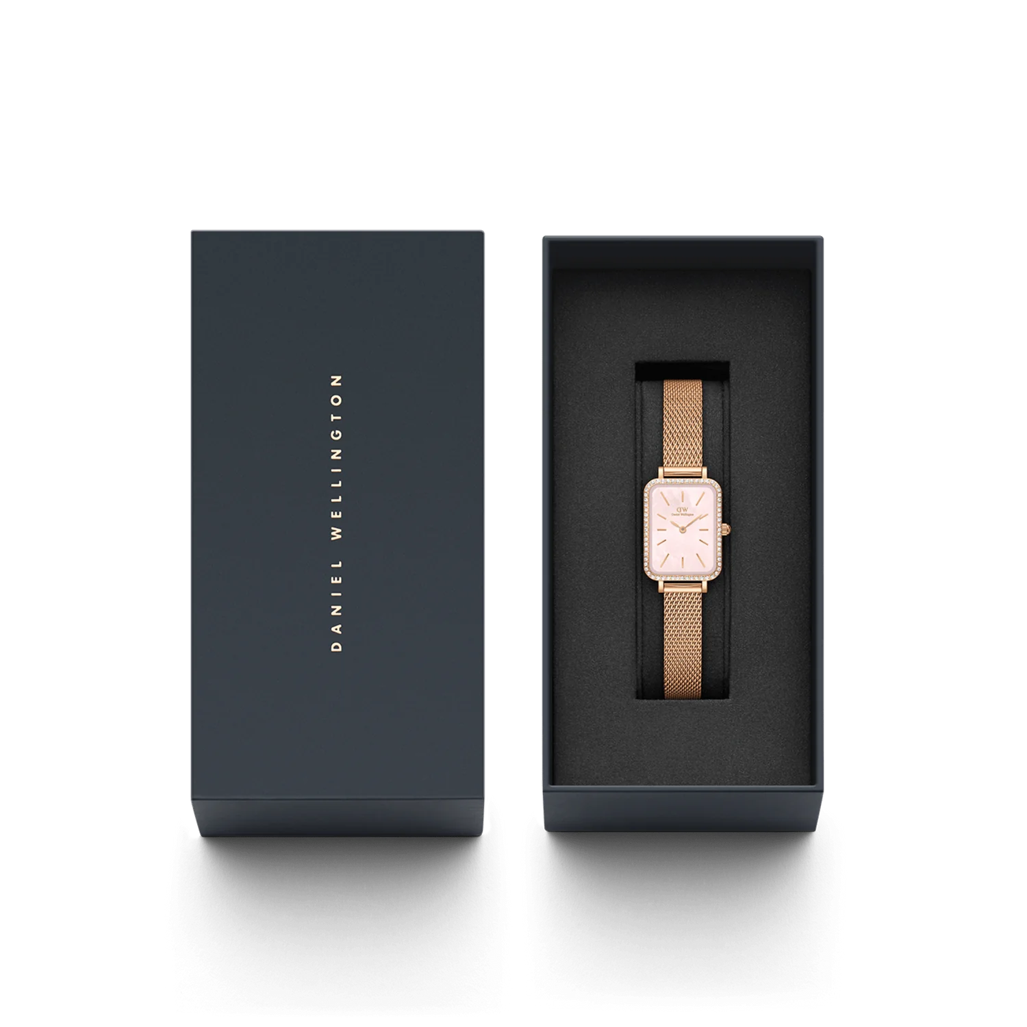 Orologio Daniel Wellington Quadro Bezel Pink Mop DW00100669