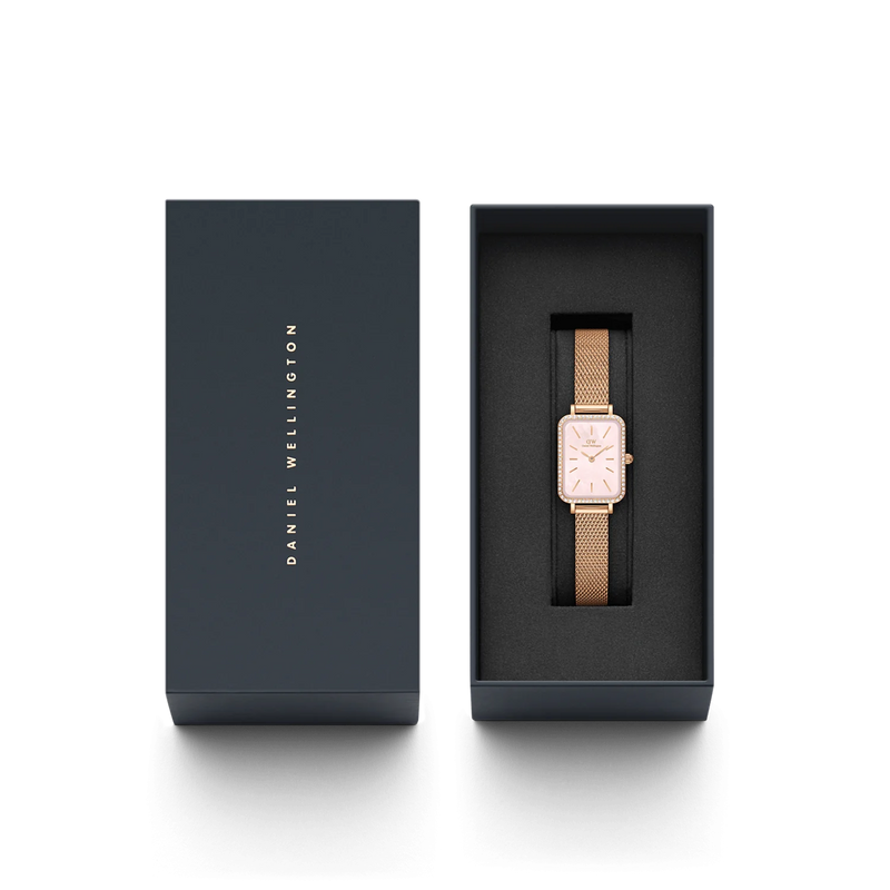 Orologio Daniel Wellington Quadro Bezel Pink Mop DW00100669