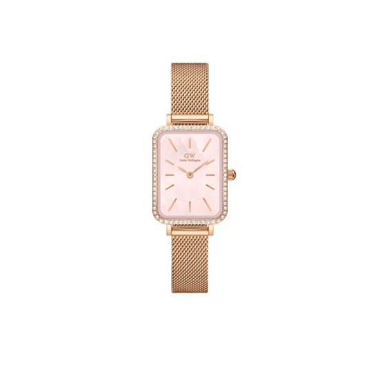 Orologio Daniel Wellington Quadro Bezel Pink Mop DW00100669