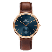 Orologio Daniel Wellington Multi-Eye St Mawes Arctic Solo Tempo Rose Gold 40mm Blu da Uomo DW00100708