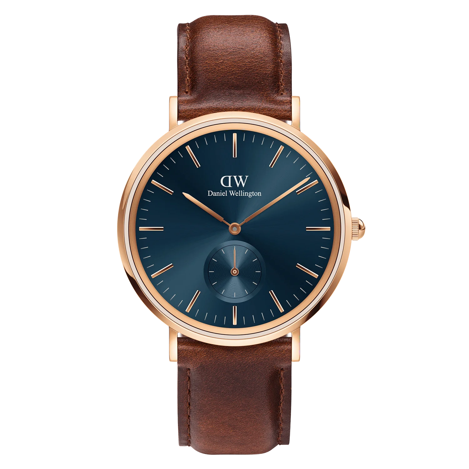 Orologio Daniel Wellington Multi-Eye St Mawes Arctic Solo Tempo Rose Gold 40mm Blu da Uomo DW00100708