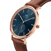 Orologio Daniel Wellington Multi-Eye St Mawes Arctic Solo Tempo Rose Gold 40mm Blu da Uomo DW00100708
