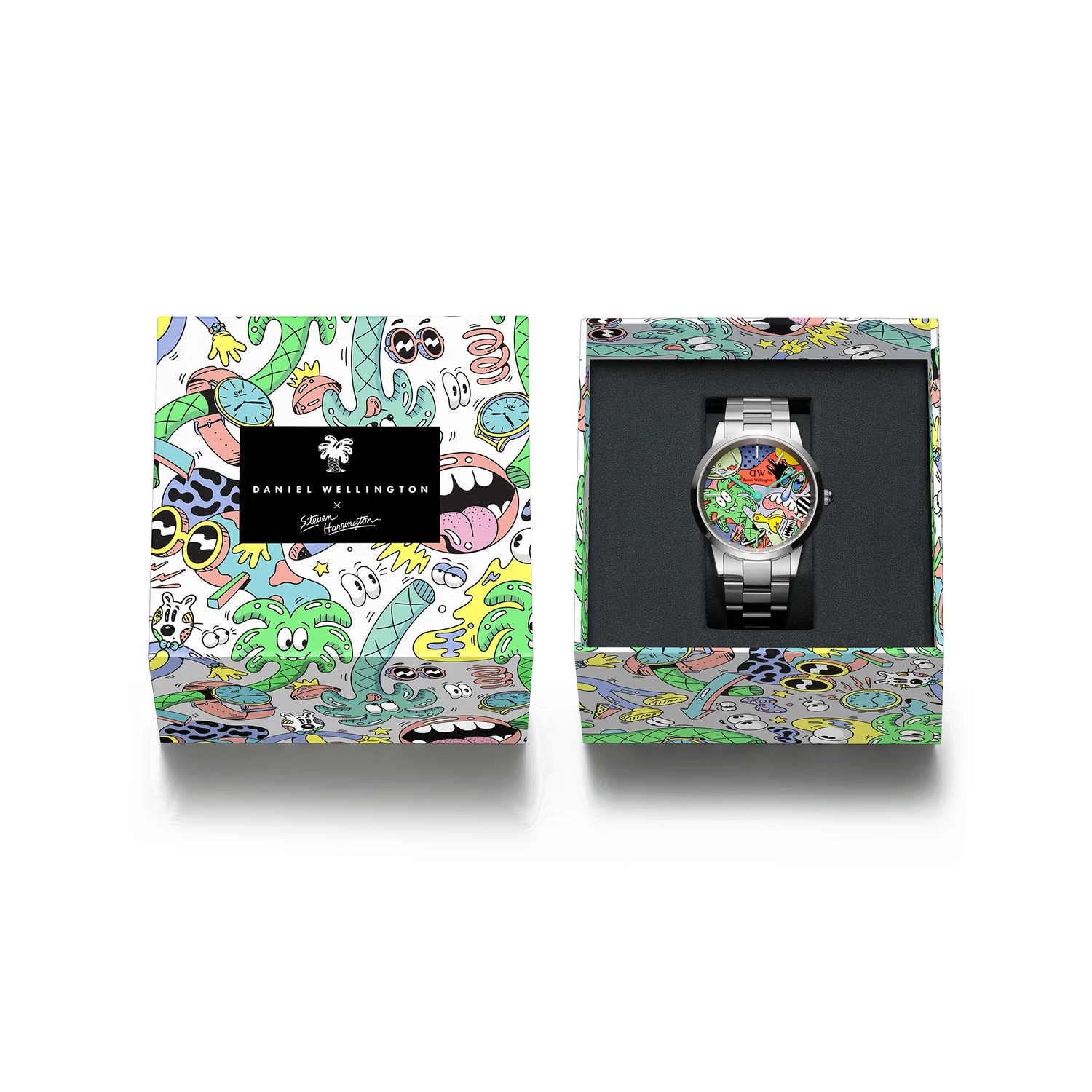 Daniel Wellington Orologio Steven Harrington Iconic Link Multicolor DW00100734