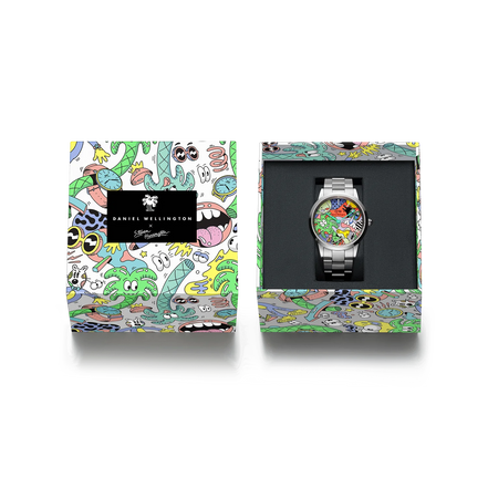 Daniel Wellington Orologio Steven Harrington Iconic Link Multicolor DW00100734