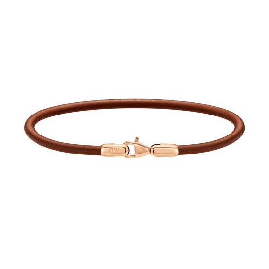 Bracciale in pelle St Mawes RG 195mm DW00400721