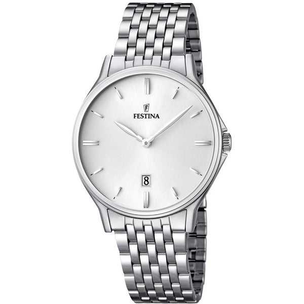 Festina Classics orologio silver uomo F16744/2