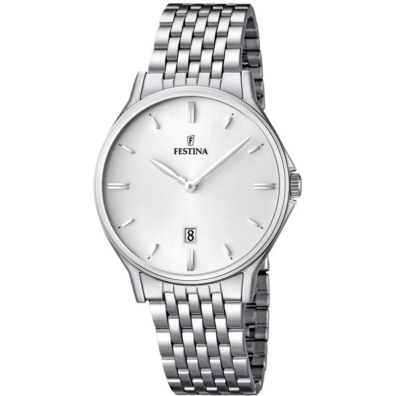 Festina Classics orologio silver uomo F16744/2