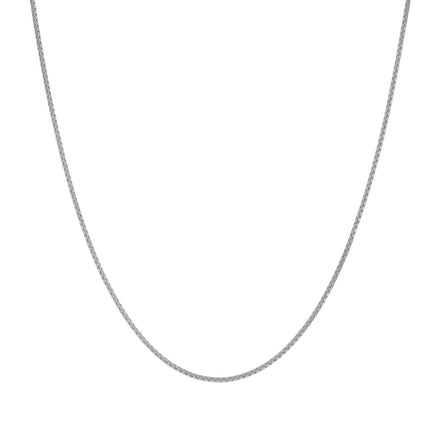 igold - Collana in oro bianco 375% 9 kt a maglia veneziana