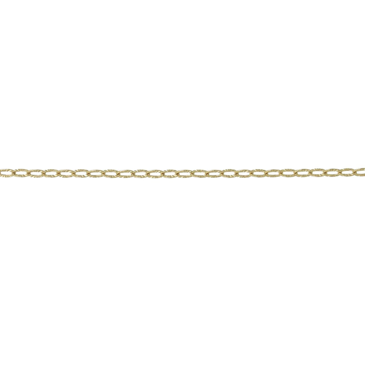 igold - Collana in oro giallo 375% 9kt a maglia forzatina