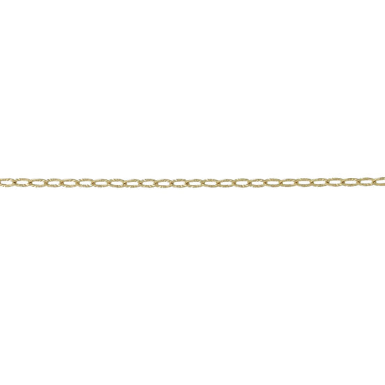 igold - Collana in oro giallo 375% 9kt a maglia forzatina