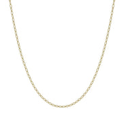 igold - Collana in oro giallo 375% 9kt a maglia forzatina