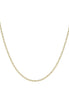 igold - Collana in oro giallo 375% 9kt a maglia forzatina