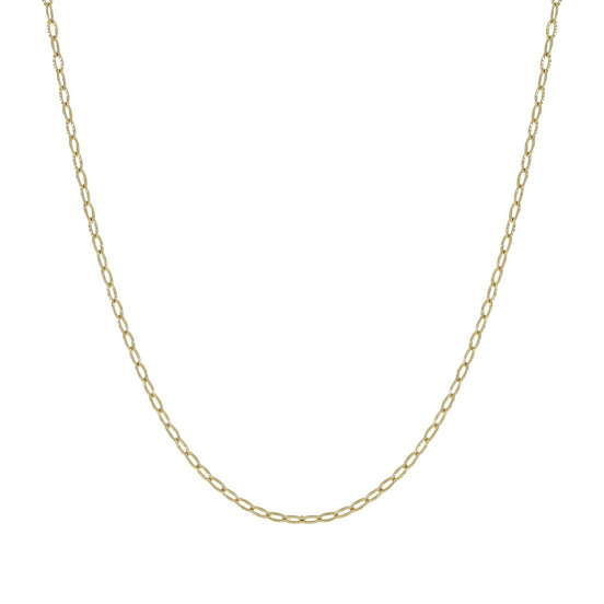 igold - Collana in oro giallo 375% 9kt a maglia forzatina