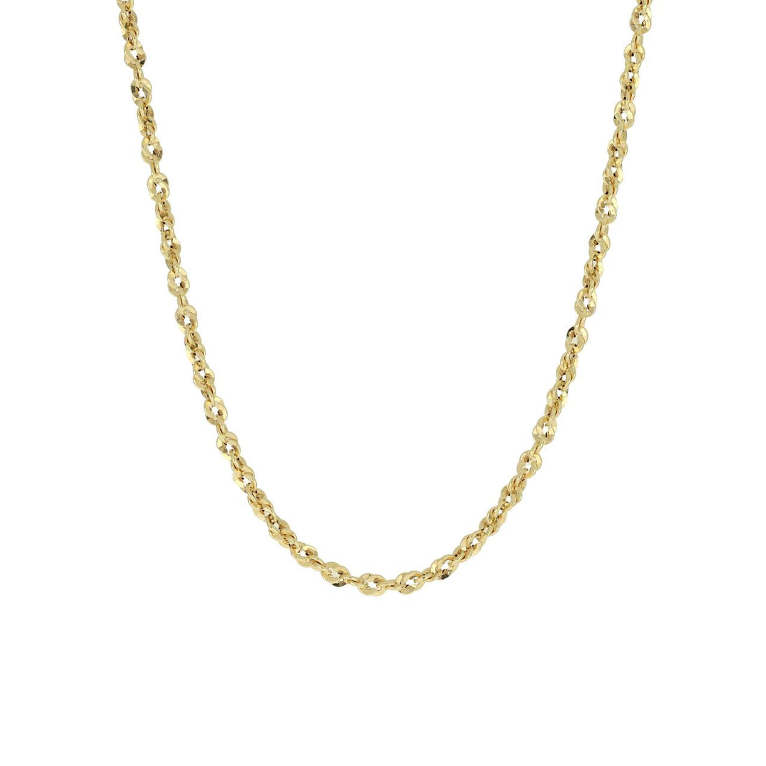 igold - Collana Catena Rolò in Oro375% 9kt