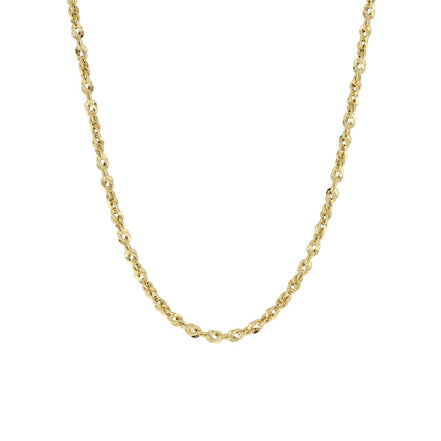 igold - Collana Catena Rolò in Oro375% 9kt