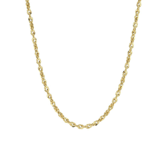 igold - Collana Catena Rolò in Oro  375% 9kt