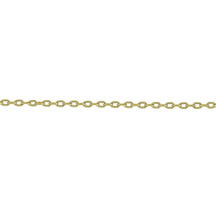 igold - Collana a maglia rolò in oro giallo 375% 9 kt