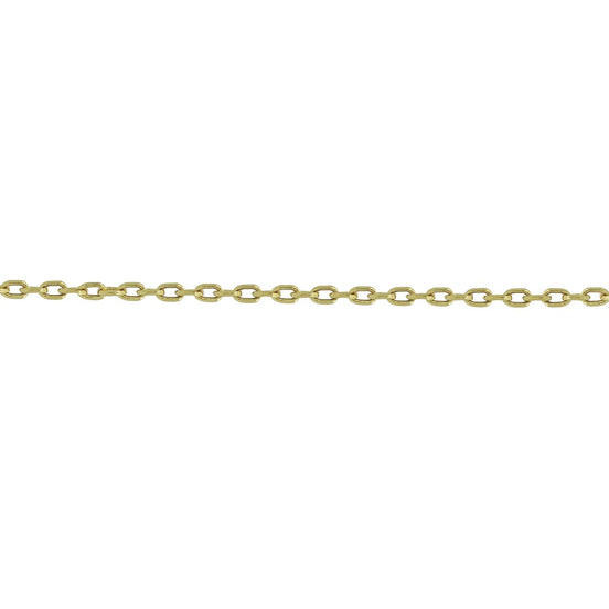 igold - Collana a maglia rolò in oro giallo 375% 9 kt