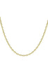 igold - Collana a maglia rolò in oro giallo 375% 9 kt