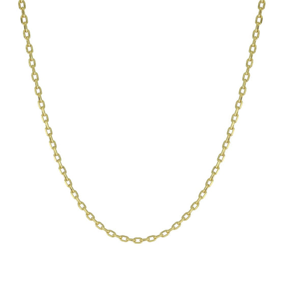 igold - Collana a maglia rolò in oro giallo 375% 9 kt