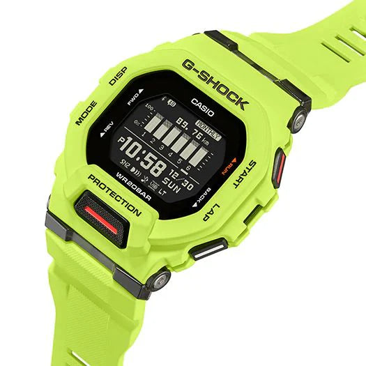 Casio - Orologio G-Shock GBD-200-9ER verde acido G-Squad