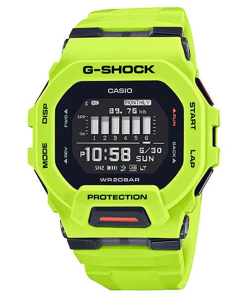 Casio - Orologio G-Shock GBD-200-9ER verde acido G-Squad
