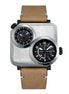 Bikkembergs – Orologio Uomo Pilot acciaio – pelle brown BKA28