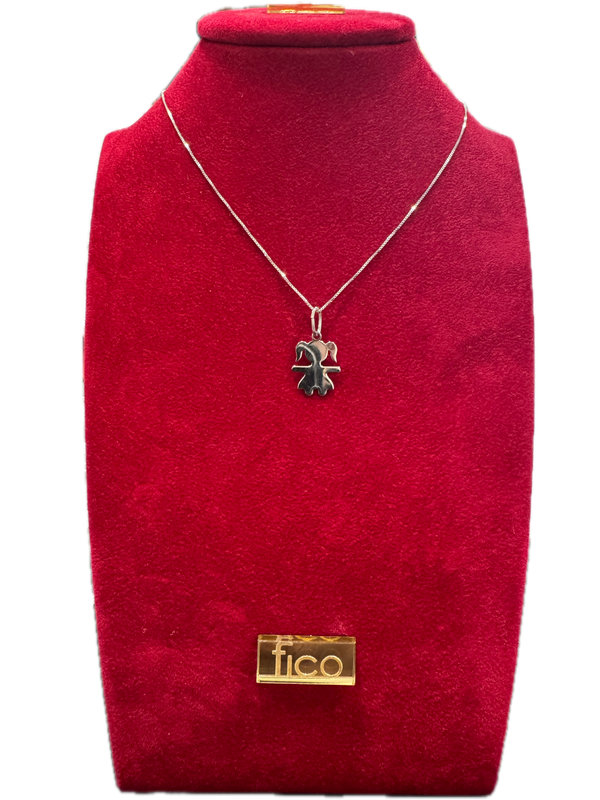Fico Gioielli  - Collana in Argento 925 con Pendente Bambina
