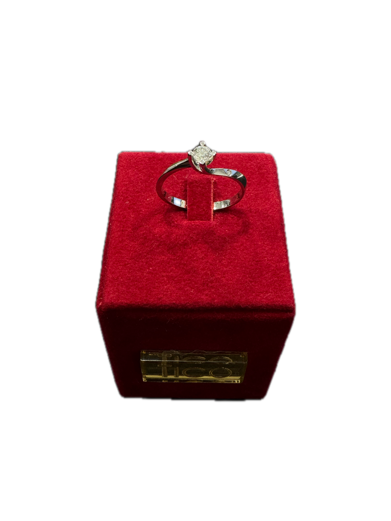 Fico Gioielli - Anello Solitario in Oro e Diamante