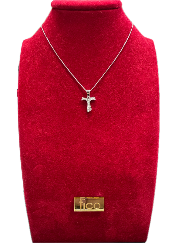 Fico Gioielli - Croce in Argento 925 con Zirconi