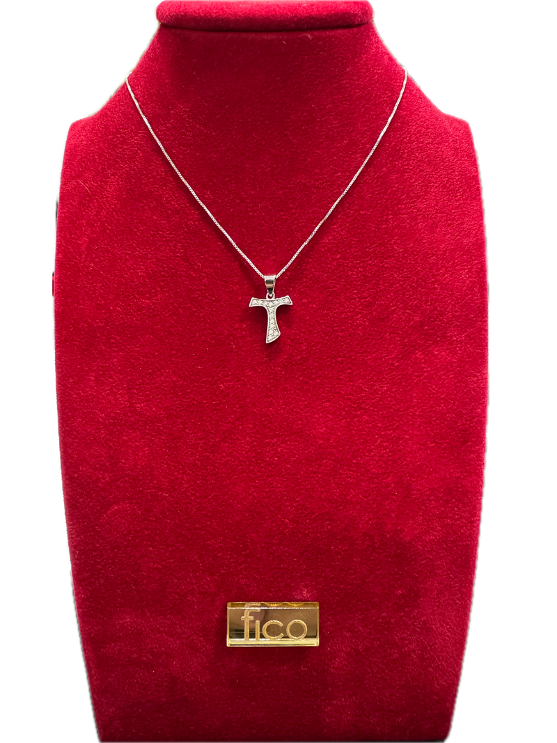 Fico Gioielli - Croce in Argento 925 con Zirconi