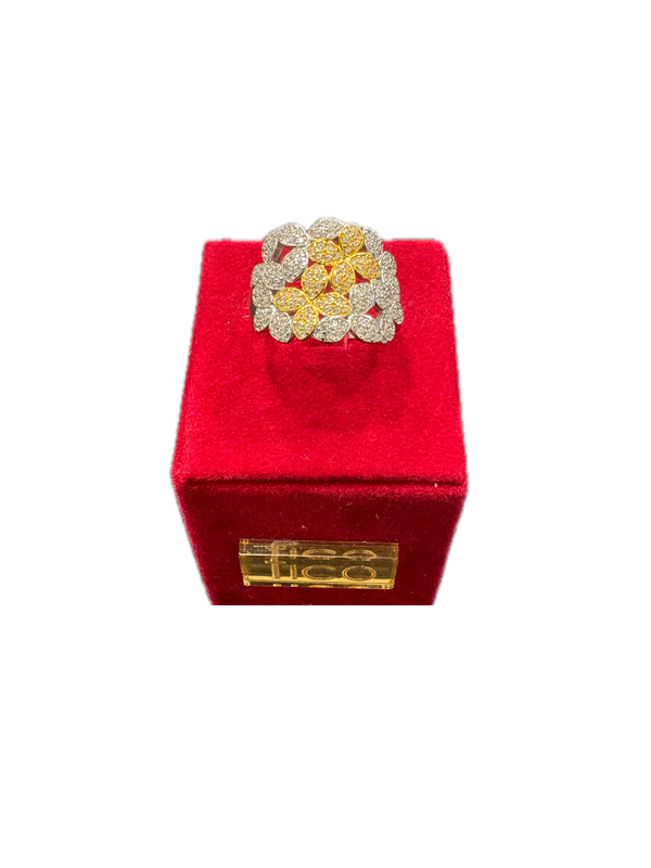 Fico Gioielli - Anello Regolabile in Argento 925 con Fiorellini