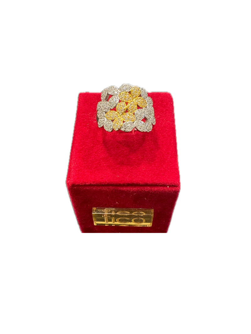 Fico Gioielli - Anello Regolabile in Argento 925 con Fiorellini