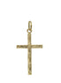 igold - Ciondolo Croce in Oro 375% 9kt