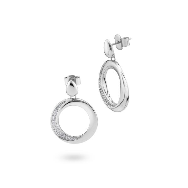 Orecchini Donna Boccadamo Caleida KOR048 Gioiello bronzo e zirconi
