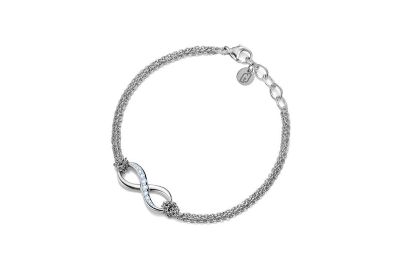 LIU JO - Bracciale infinito in acciaio LJ2516