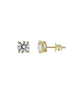 igold - Orecchini punto luce con zircone in oro giallo 375% 9 kt